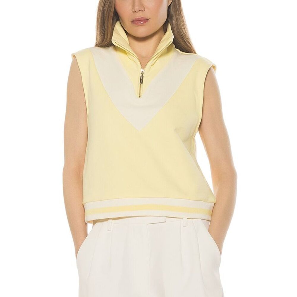 Alexia Admor Womens  Denise Vest Top, Yellow